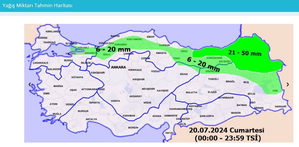 Meteoroloji gün verip 5 ili uyardı! Kuvvetli sağanak vuracak 18